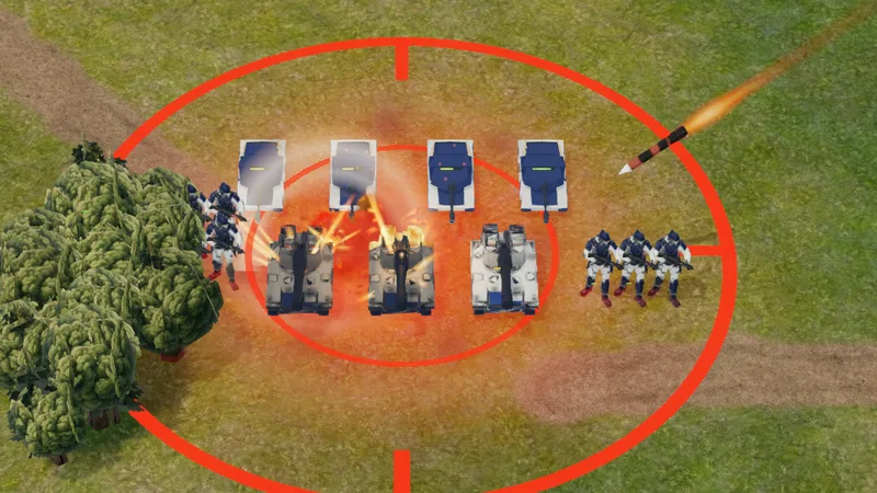 More HAILSTORM rockets arrive and hit the artillery