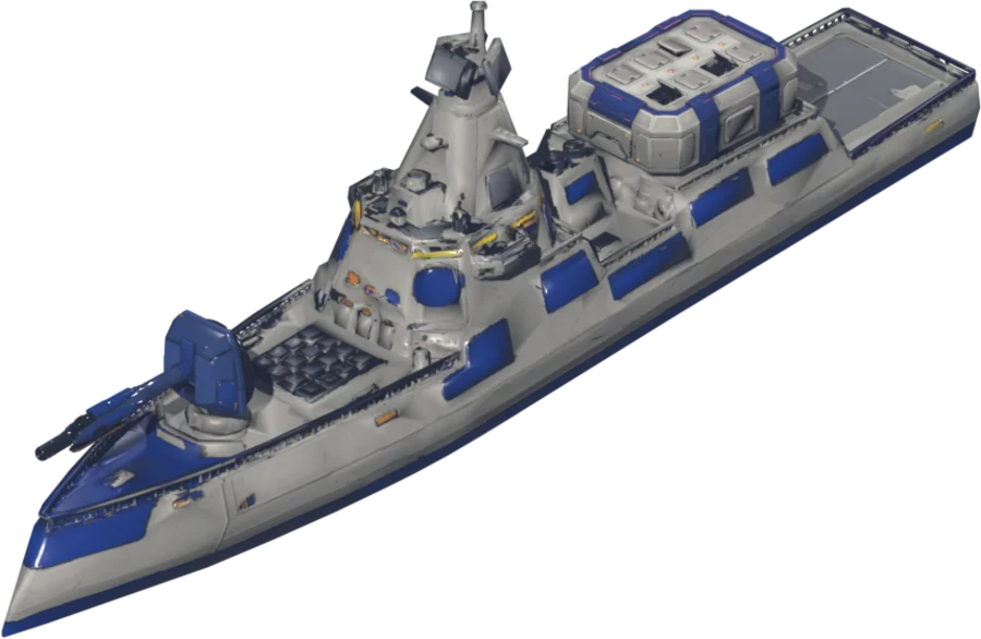 Old Coalition LEVIATHAN destroyer